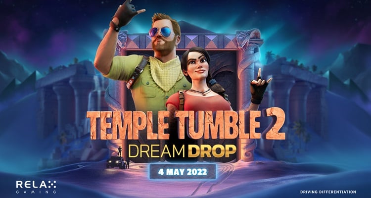 온라인카지노게임. 릴렉스 게이밍, Temple Tumble 2 Dream Drop 온라인 슬롯 출시